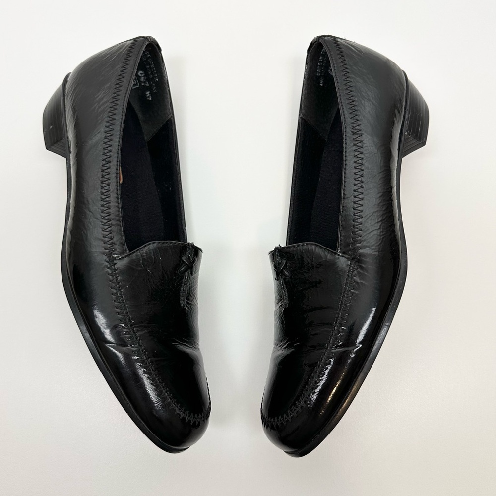 Munro Patent Leather Slip-On Loafers - Picture 9 of 15